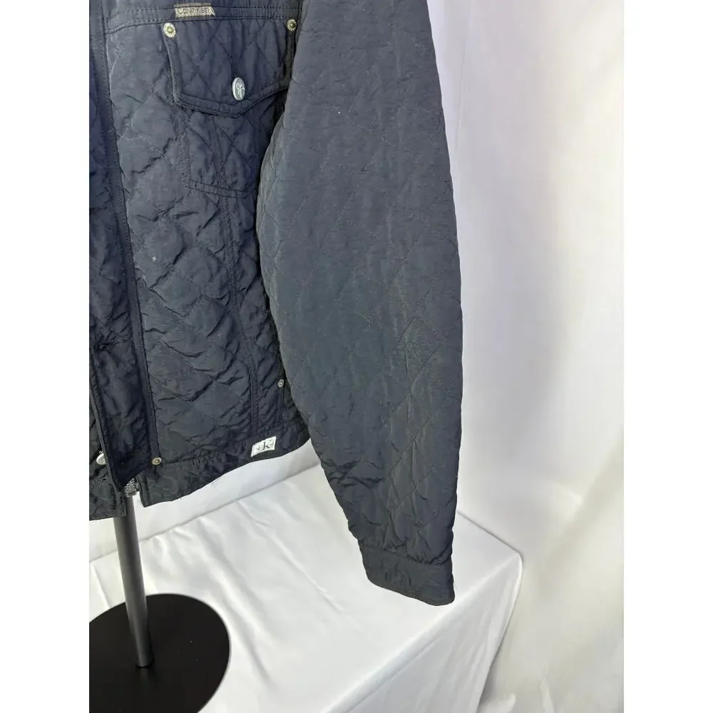 Calvin Klein Quilted Nylon Jacket – Lightweight Everyday Outerwear